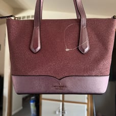 Kate spade Lola glitter handbag