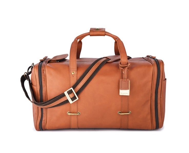 Bugatti Bello Duffle Bag in Cognac