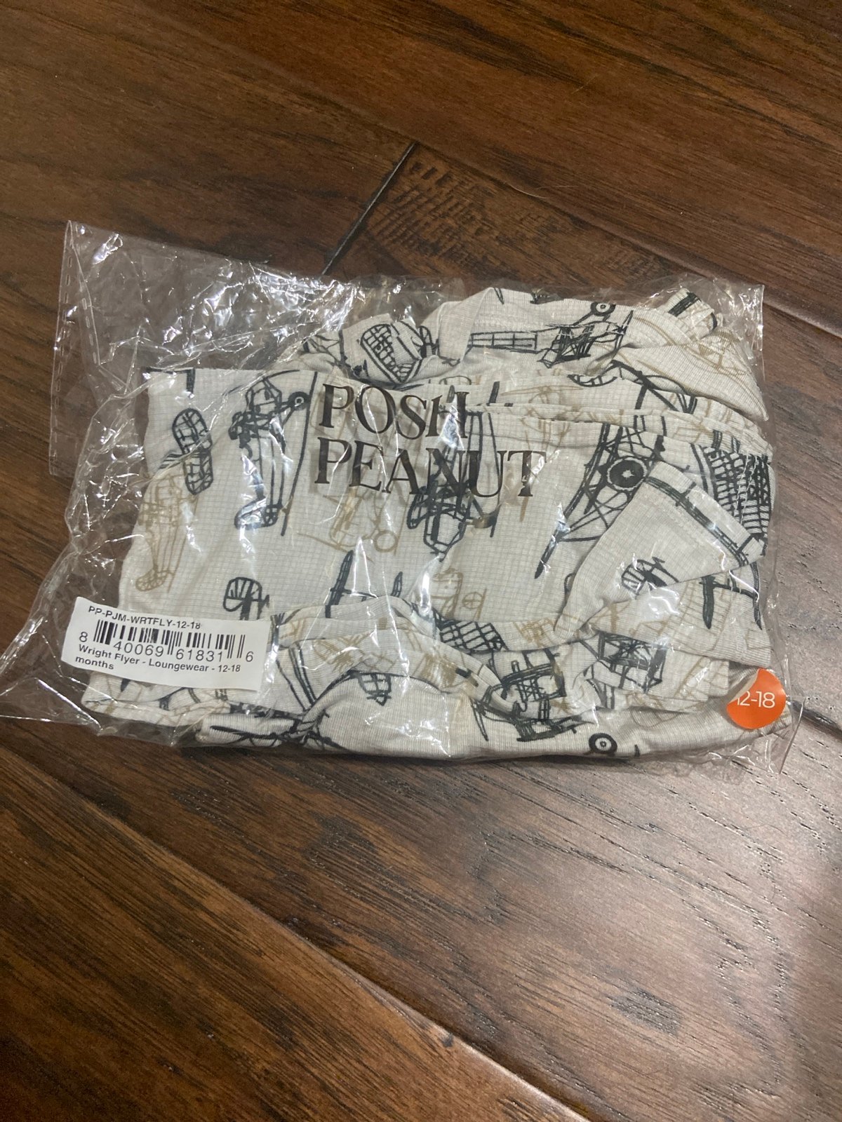 BNWT Posh Peanut Wright Flyer - Loungewear 12-18m