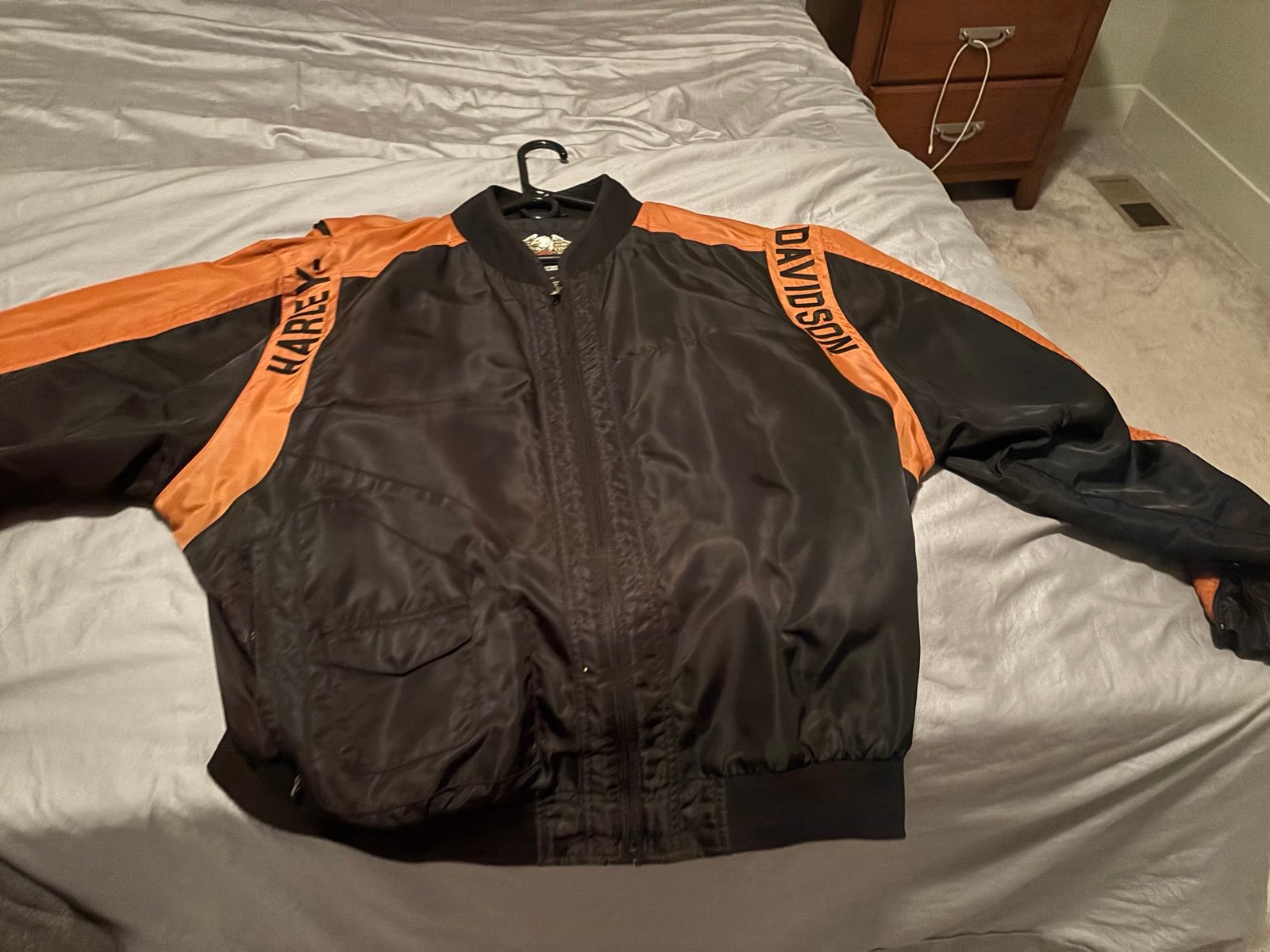 Men’s Harley Davidson zip up coat