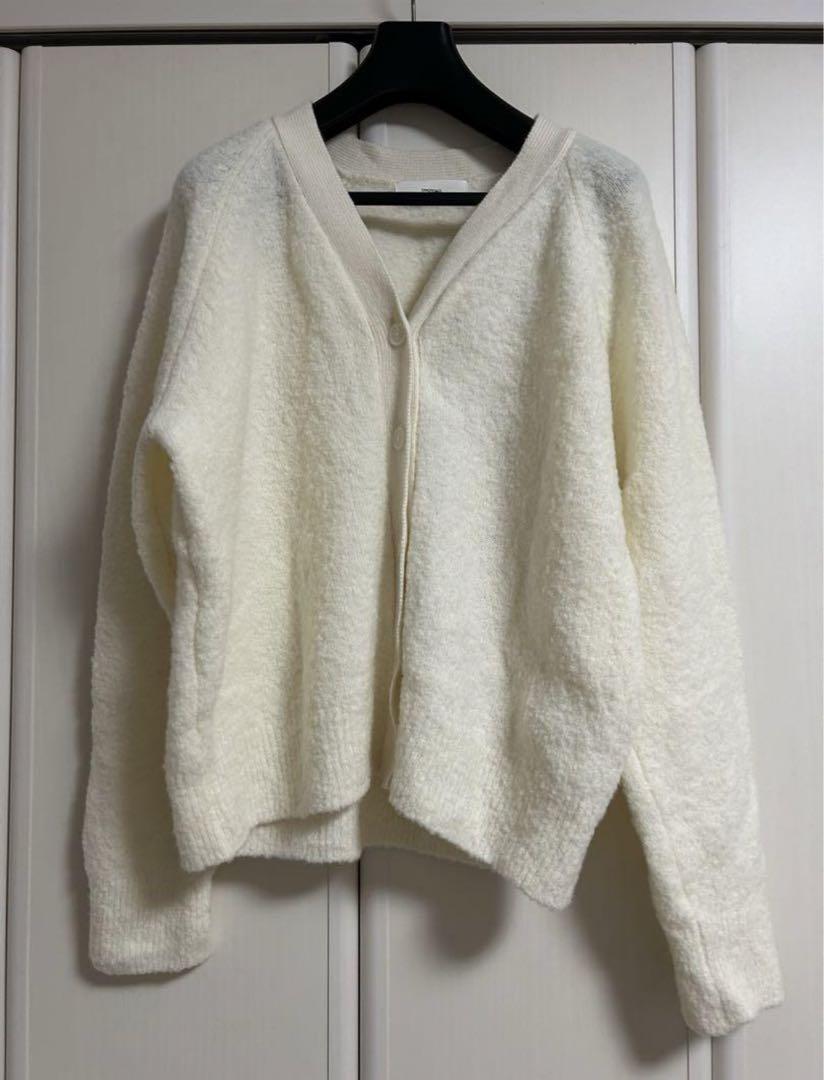 【完売品】OHOTORO Boucle Wool Cardigan Sold Out】OHOTORO Boucle Wool Cardigan