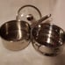 5 Piece Set T-FAL SAUCE PAN POT AND STEAMER INSERT LID INCLUDED.