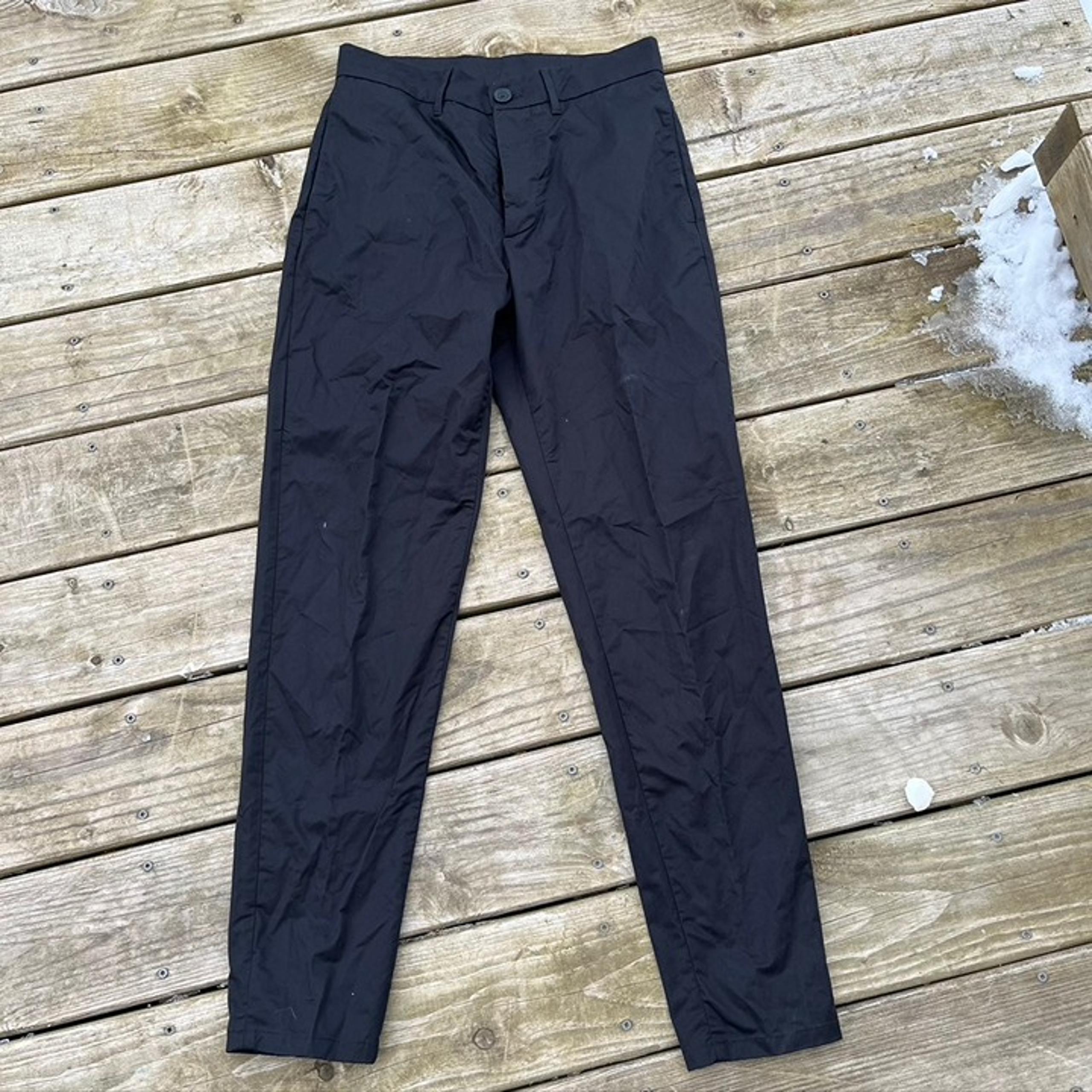 Armani Exchange Black Slim Fit Dress Pants Size 28