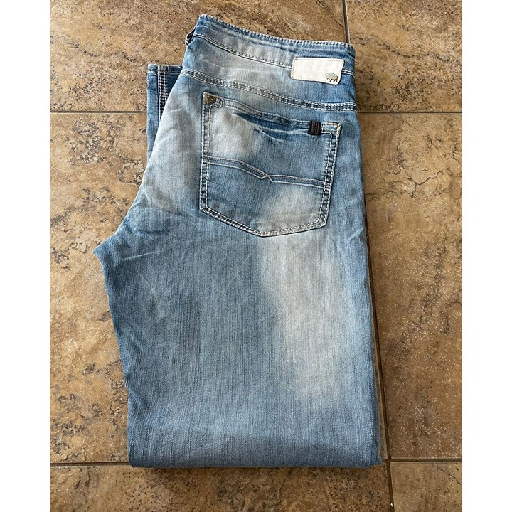 Buffalo David Bitton Mens Six X Slim Straight Stretch Button Fly Jeans Sz36x32