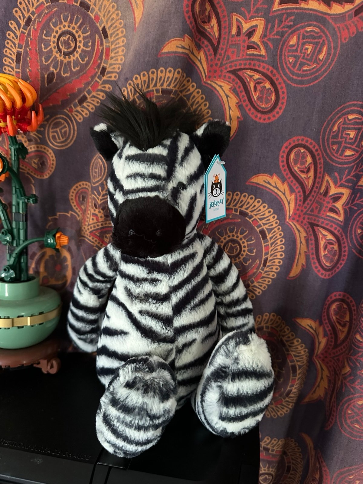 RETIRED BNWT Medium Bashful Zebra