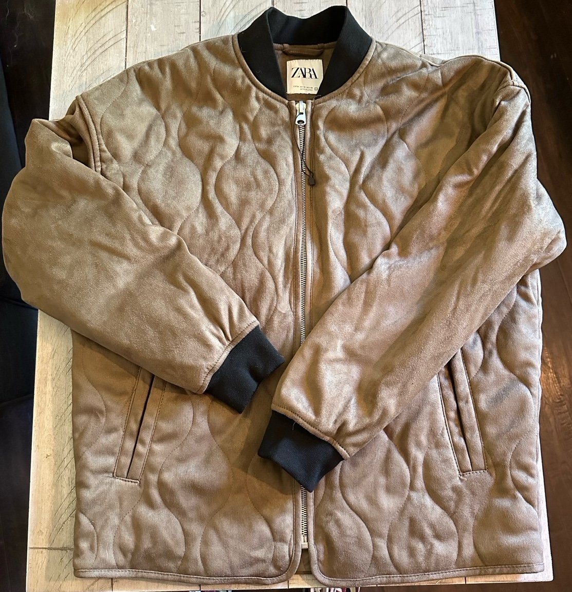 Zara Quilted Style Bomber Jacket ***Like New***