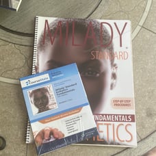 Milady Fundamentals Esthetics Step by Step Procederes AND Course Mate