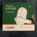 Yamiry Smart Lever H1B Smart Lock Fingerprint Keyless Matte Black Door Handle