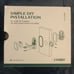 Yamiry Smart Lever H1B Smart Lock Fingerprint Keyless Matte Black Door Handle