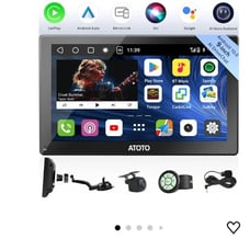 Car QLED touchscreen