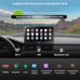 Car QLED touchscreen
