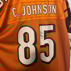 Chad Johnson Autographed Bengals Jersey