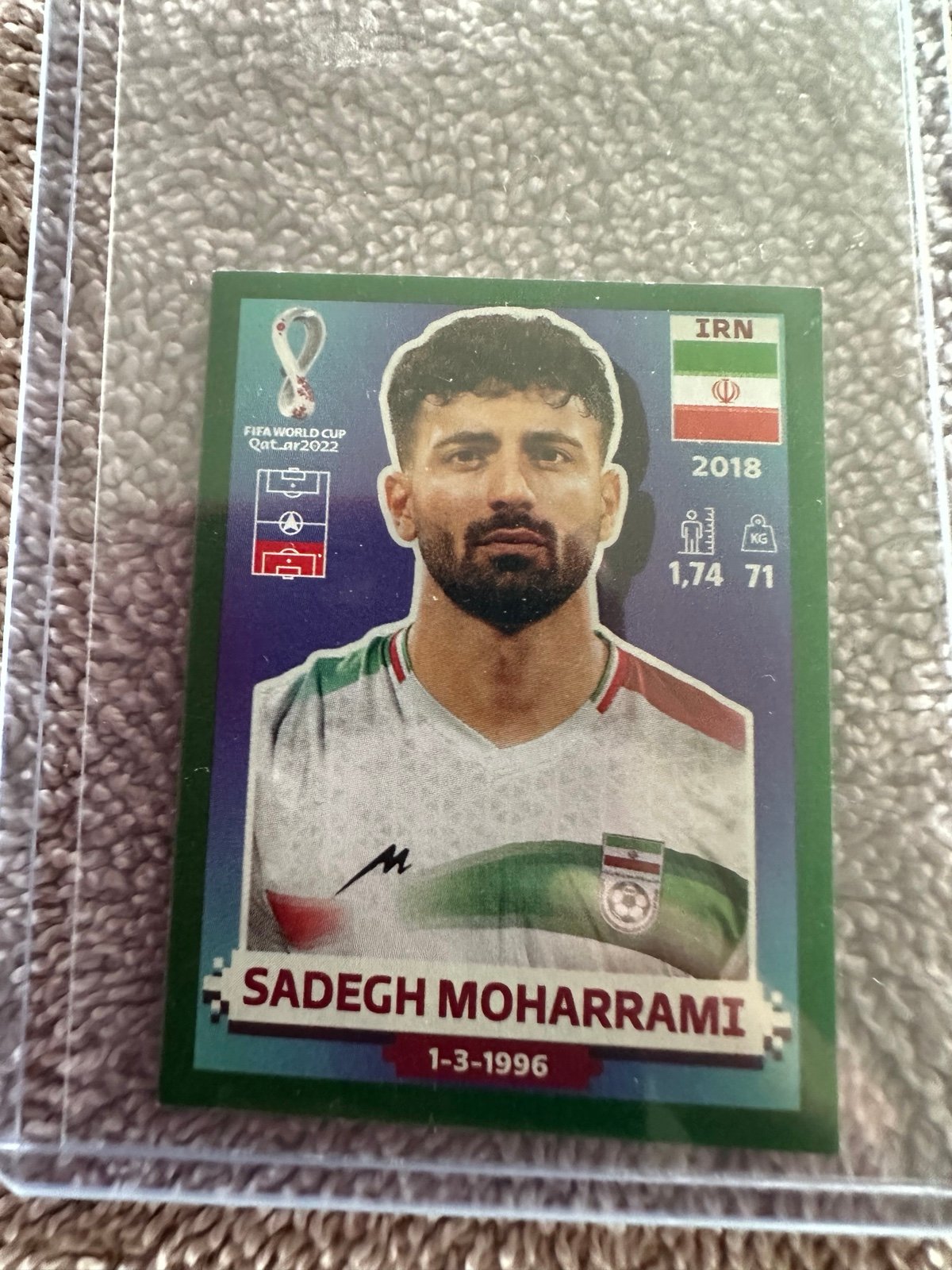 SADEGH MOHARRAMI GREEN STICKERS