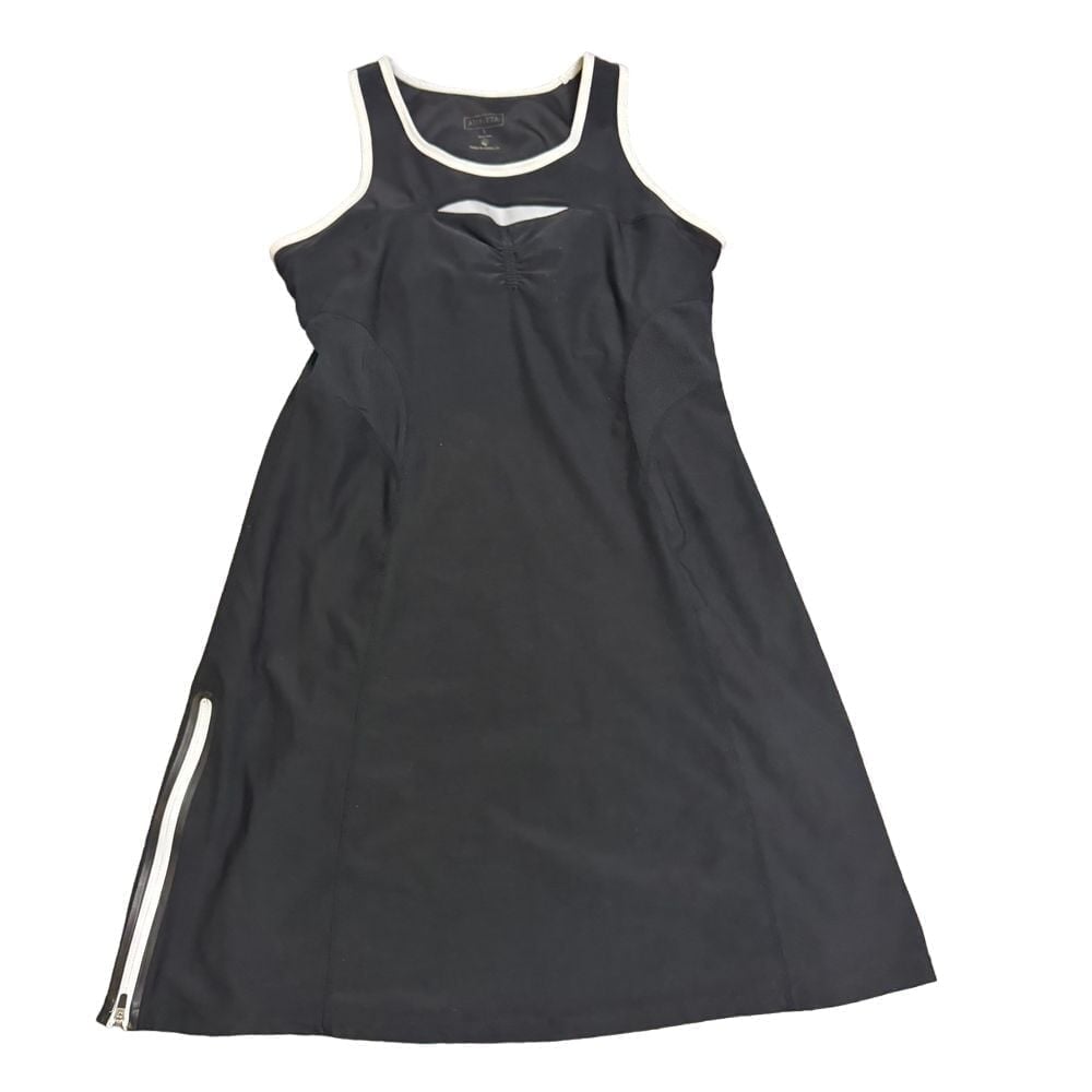 Athleta Activewear Women's Size Large Athletic Dress Mesh Side Zip
