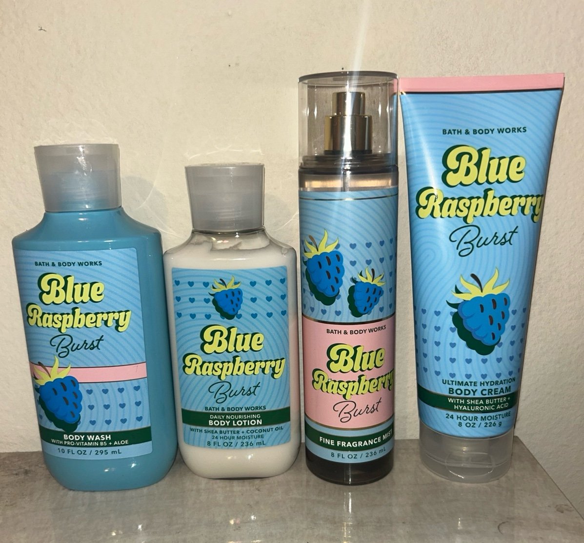 Bath & Body Works Blue Raspberry Burst
