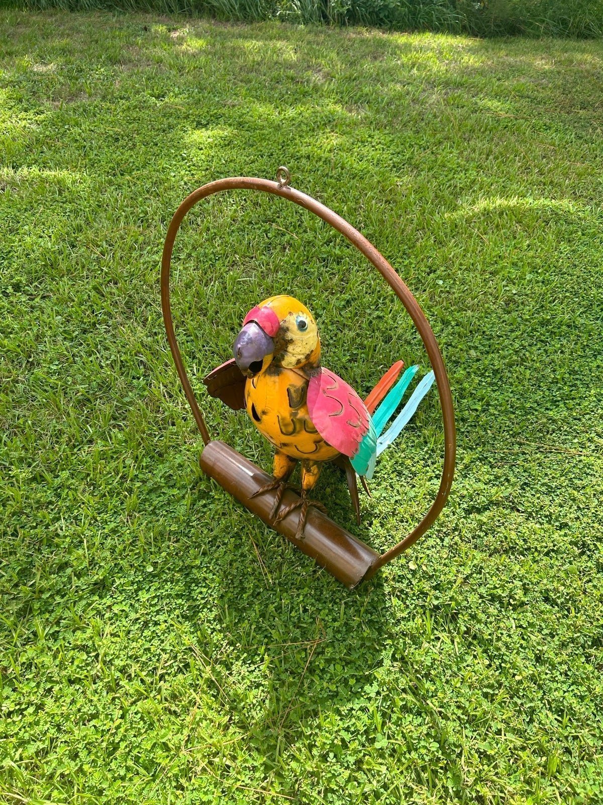 Multiple color Ex Large hanging parrot