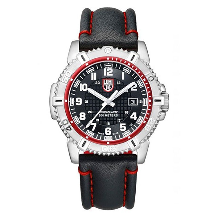 Luminox Modern Mariner 6250 Series Steel Black Dial Mens Quartz Watch XS.6265