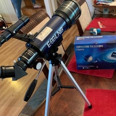 Telescopes for Adults & Kids Astronomy, 80mm Astronomical Travel Telescope