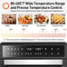 JOYOUNG Air Fryer Toaster Oven 28Qt Convection Oven Less Oil 13 Preset Functions