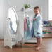 Haus Projekt Clothing Rail for Children, Girl's White Wooden Clothing Rack
