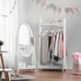 Haus Projekt Clothing Rail for Children, Girl's White Wooden Clothing Rack