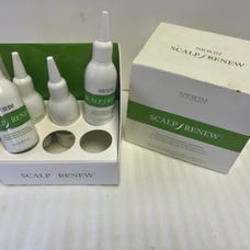 Nioxin Scalp Renew Natural Dermabrasion Treatment 4 Unused Bottles in box