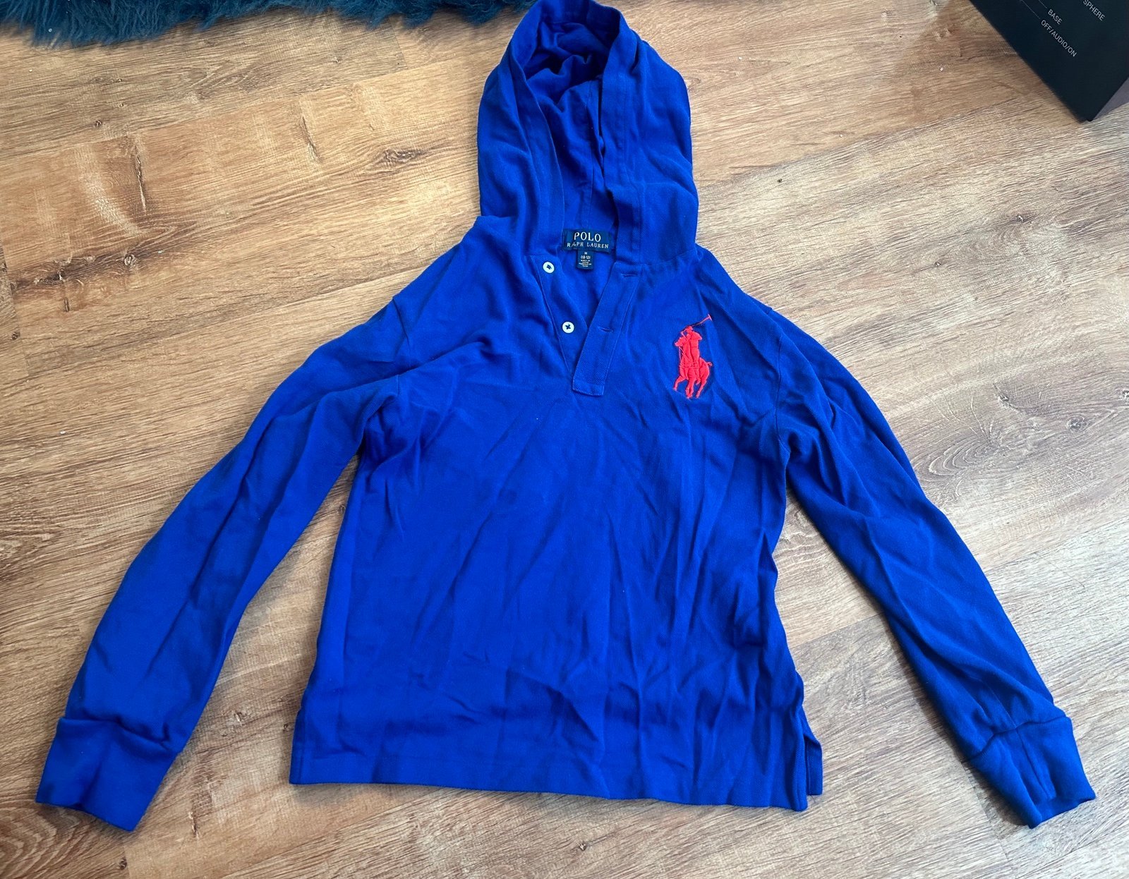 Ralph Lauren polo shirt with hood
