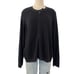 Eileen Fisher Sweater Jacket Full Zip Silk Cotton Blend Black Long Sleeves 3X