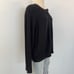 Eileen Fisher Sweater Jacket Full Zip Silk Cotton Blend Black Long Sleeves 3X