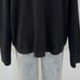 Eileen Fisher Sweater Jacket Full Zip Silk Cotton Blend Black Long Sleeves 3X