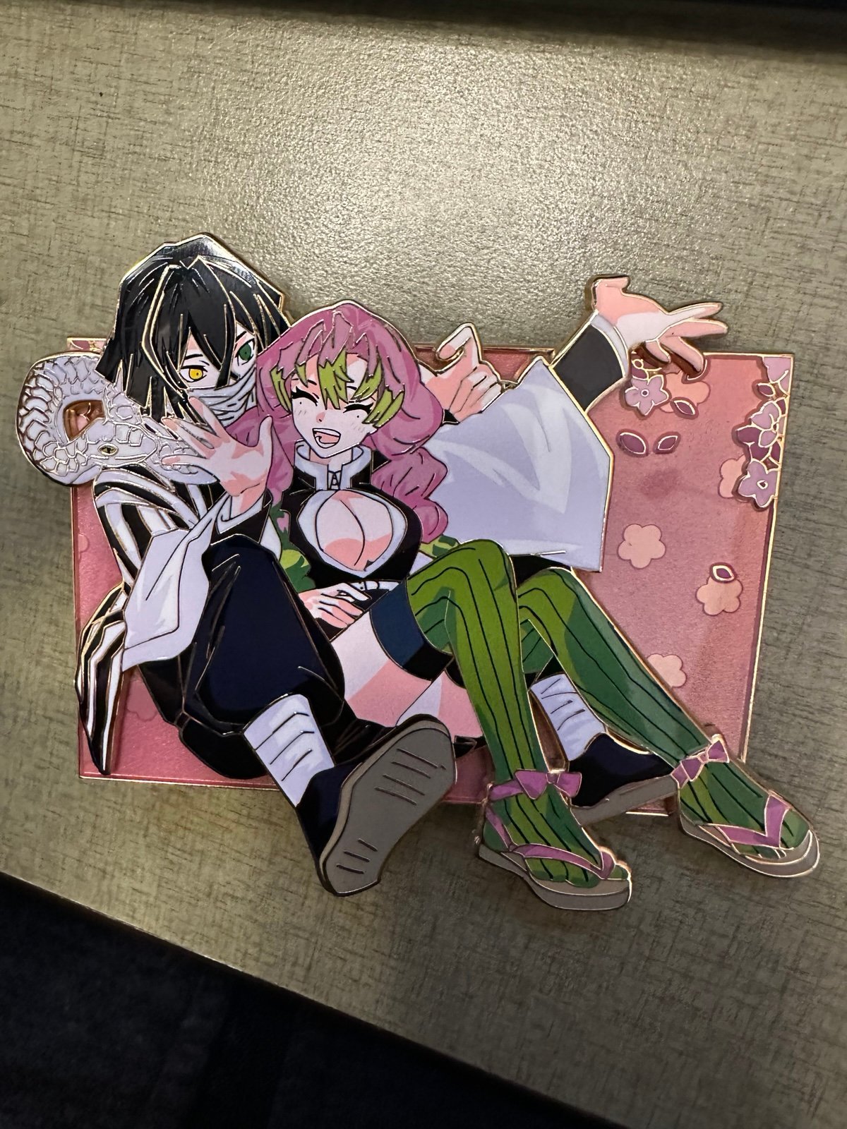 Obamitsu Enamel Pin