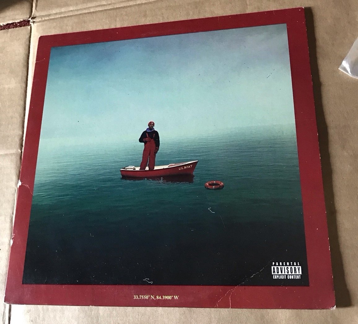 Lil Yachty Lil Boat vinyl LP ( limited edition red vinyl ) 2016