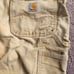 WellWorn Carhartt Double Knee Canvas Pants 32x34