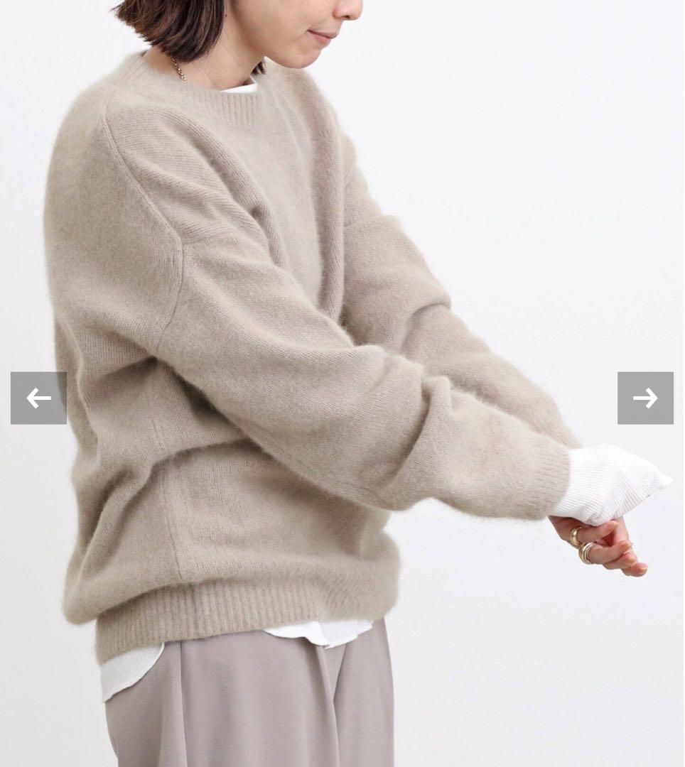 人気が高い  Condition Excellent L'Appartement Raccoon Knit Mohair トップス