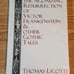 The Agonizing Resurrection of Victor Frankenstein Thomas Ligotti PB Signed NEW