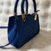 Royal blue crossbody handbag mini size