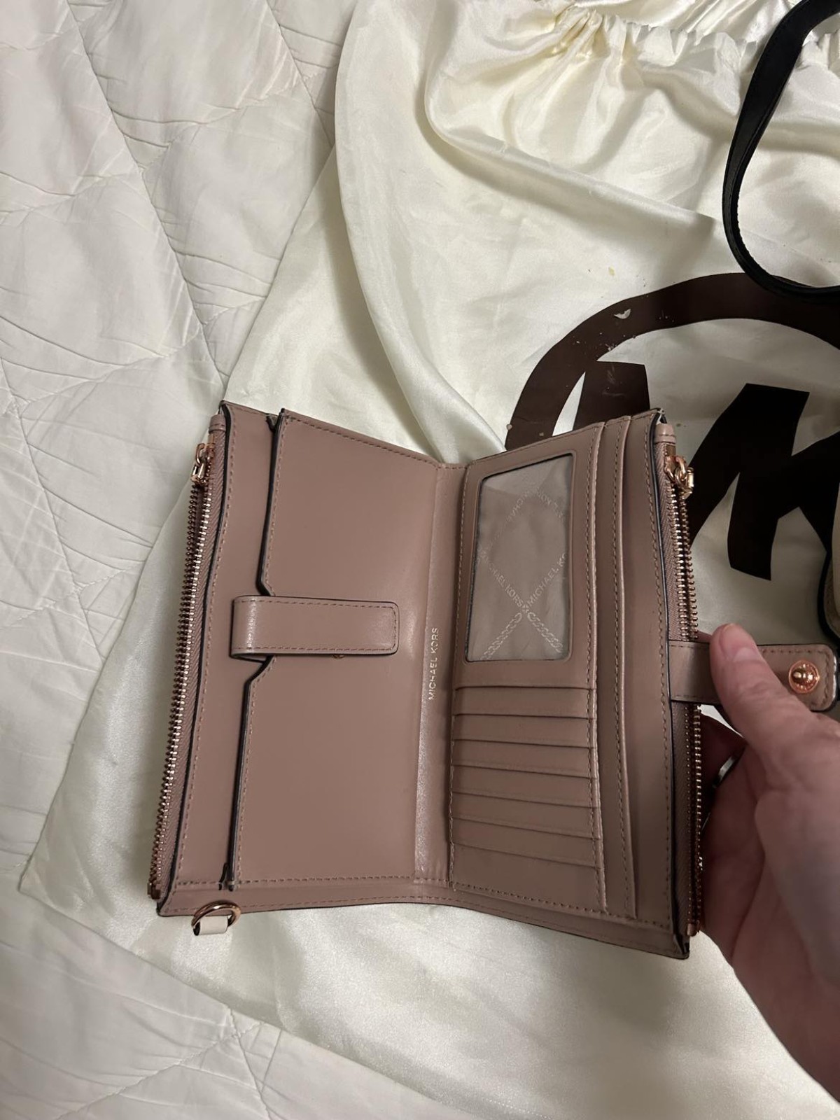 Michael Kors Leather Purse and Wallet
