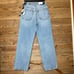 RE/DONE 90's Crop Low Slung Jeans in Medium Raf Size 24 NWT
