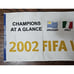 FIFA World Cup 2002 Korea Japan Official Licensed Towel 43 x14 Football Soccer
