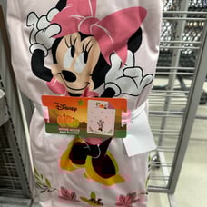 Minnie Mouse halloween baby blanket