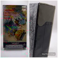James Bond 007 On Her Majesty's Secret Service 1984 VHS SEALED CBS FOX 2 Tone