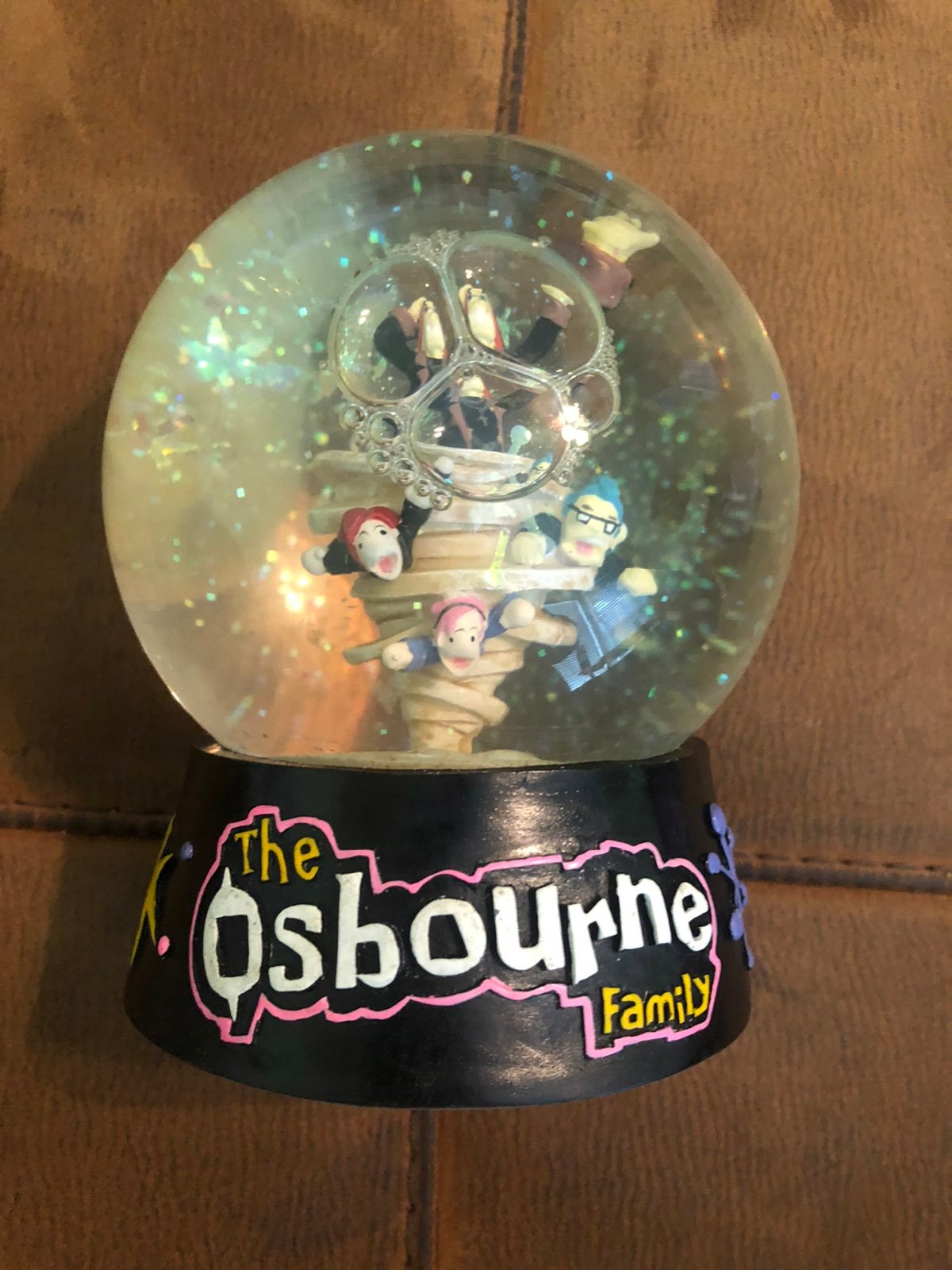 The Osbourne Family Snow Globe