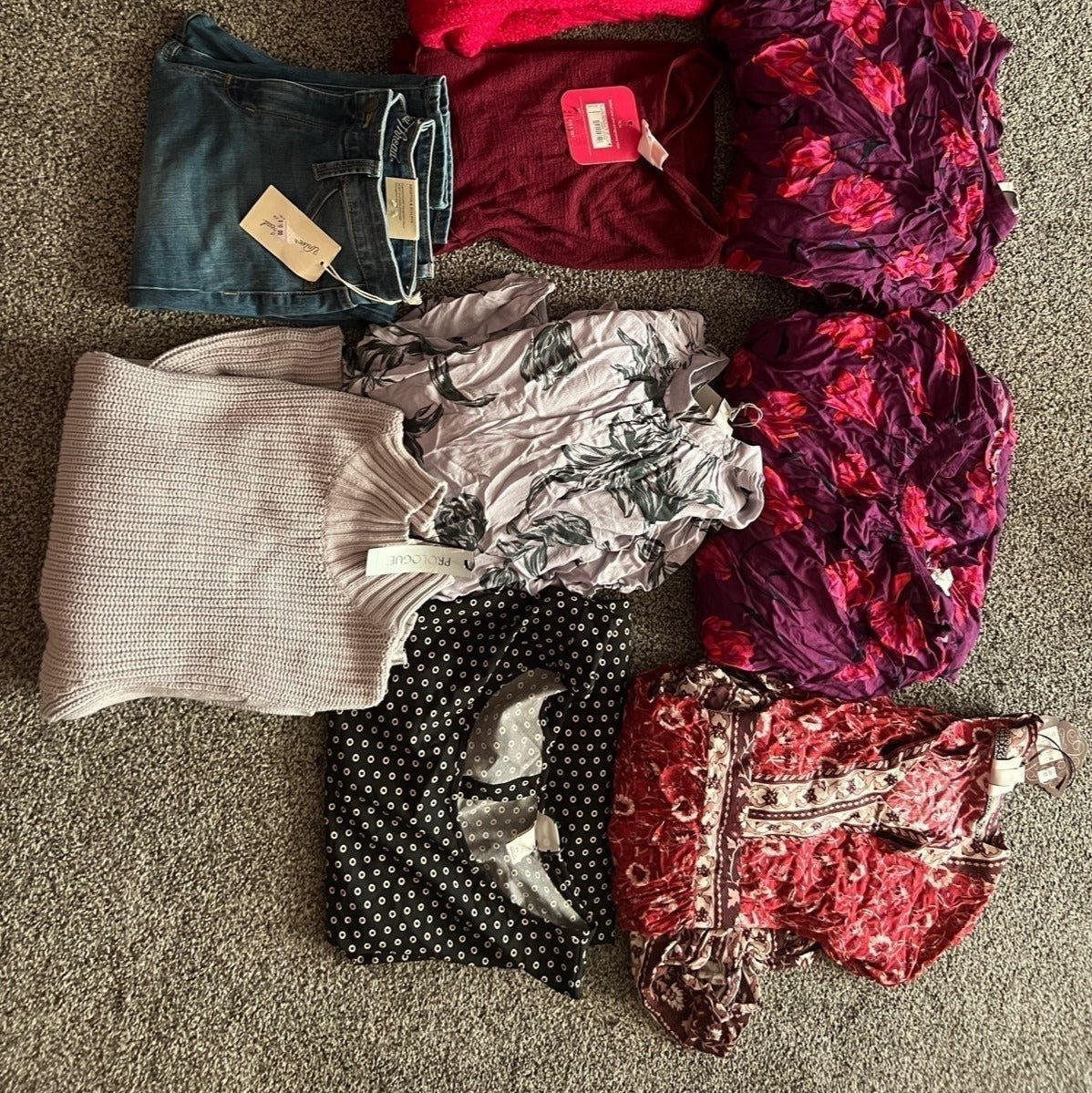 Lots of clothes