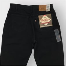 NEW Levi's 545 Loose Fit Signature Jeans Vintage NOS Black Size 34 x 30 Y2K USA