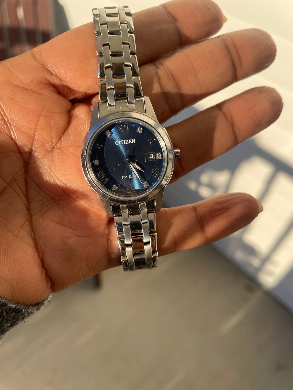 Citizen Classic Eco-Drive Crystal Women Watch