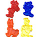 Vintage Tupperware Walt Disney Cookie Cutter Mickey Minnie Mouse Daisy Donald
