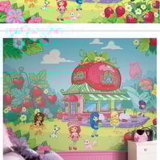 RoomMates JL1203M Strawberry Shortcake Spray and Stick Removable Wall Mural - 10