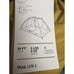 The North Face Tent Trail Lite 3 Person - Khaki Stone/Arrowwood Yellow 350 New