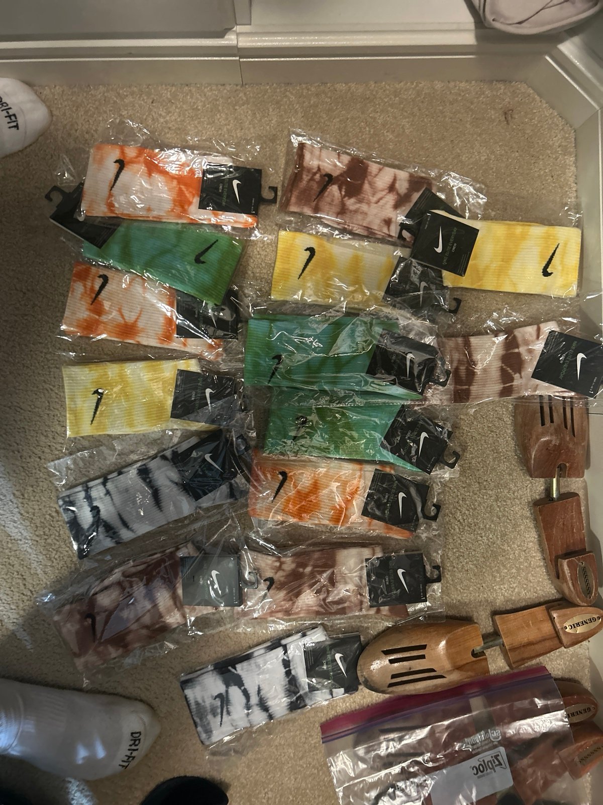 Nike colored socks