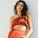 Free People Beach Don't Kill My Vibe Bronzer Brown Halterneck Bandeau Top Sz XS